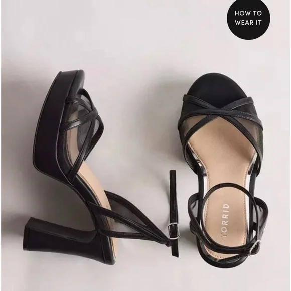 Platform Block Heel Sandal - Picture 10 of 14